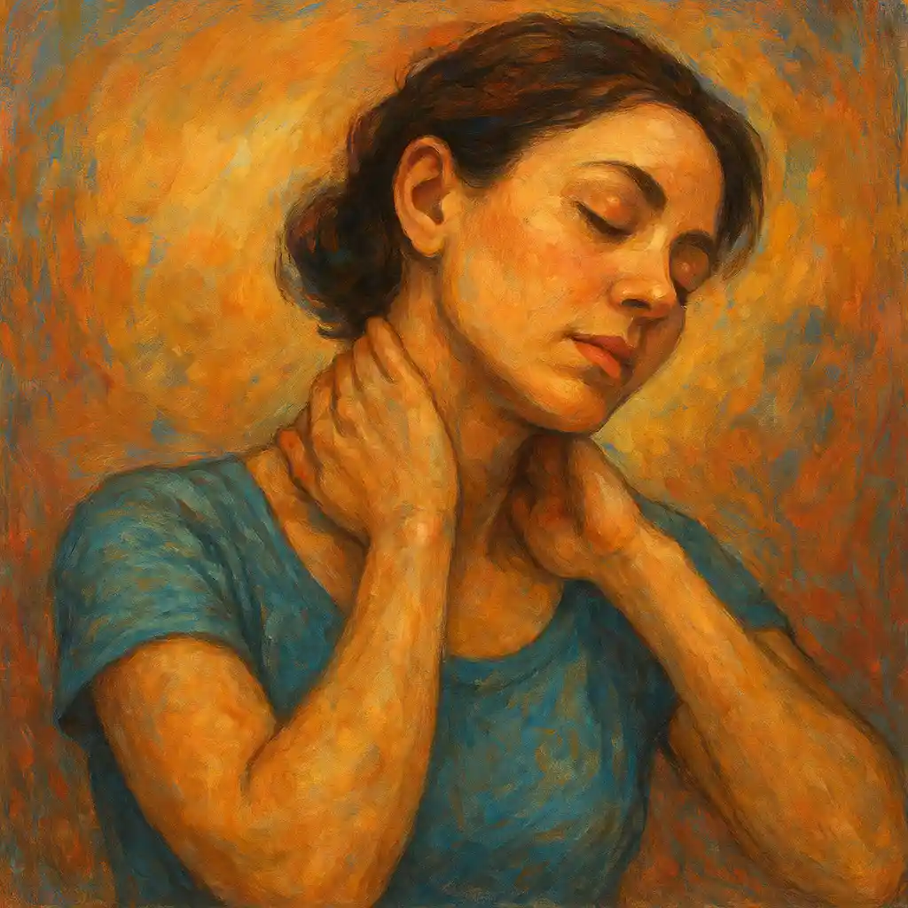 10 Minute Self Reiki Neck Pain Hand Positions Melt Tension To For