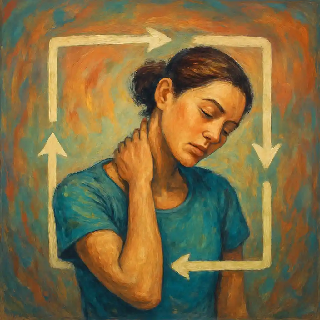 Box Breathing Melt: Under 2 Minutes for Stiff Necks