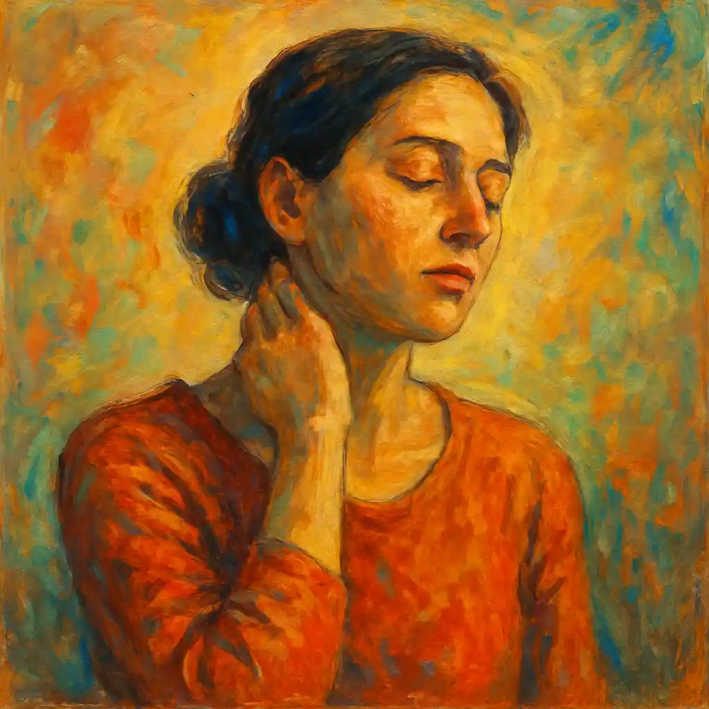 Daily Mindfulness Pause Prevent Stress Neck Pain To