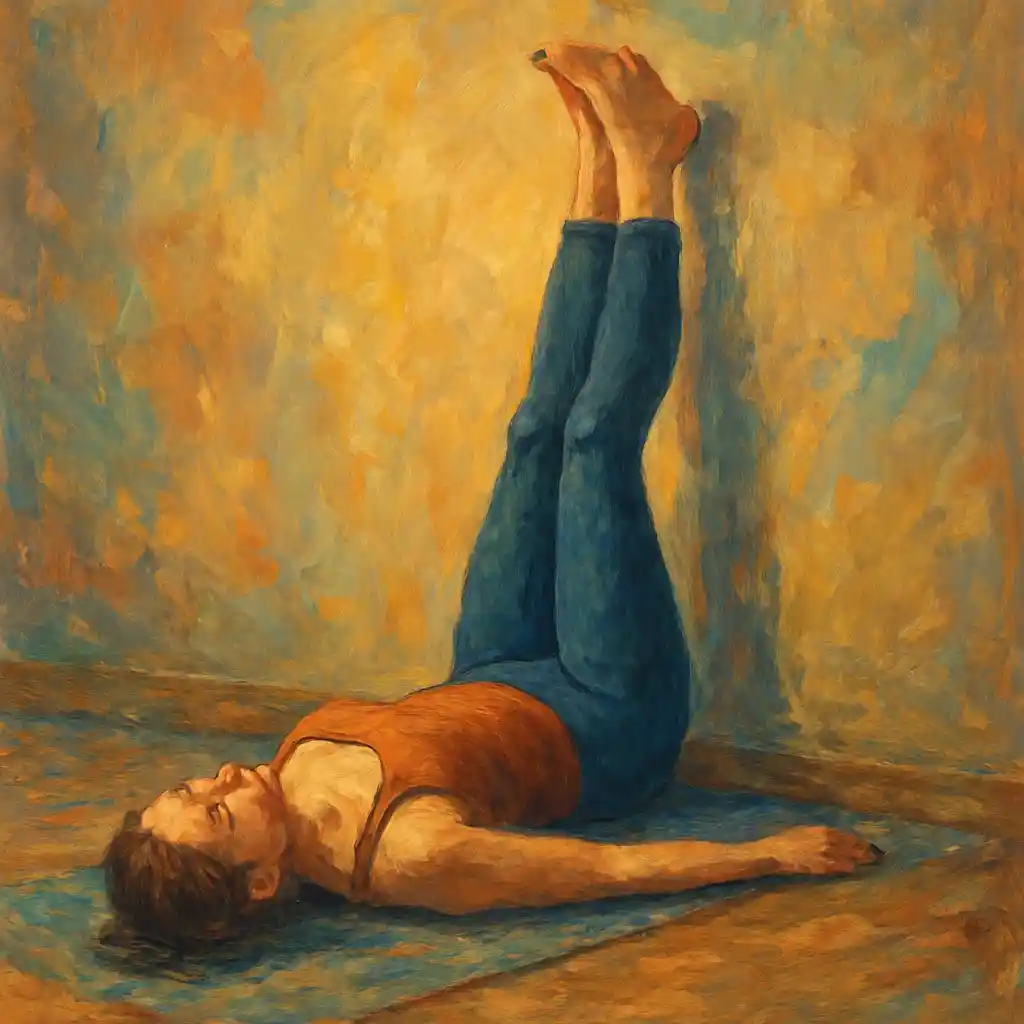Daily Up-Legs Wall: Overnight Tension Drain