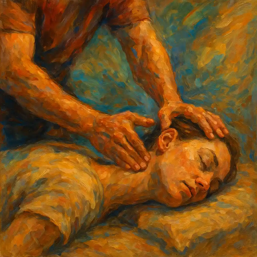 Energetic Twist Myofascial Neck Therapy On: Cupping Qi Release
