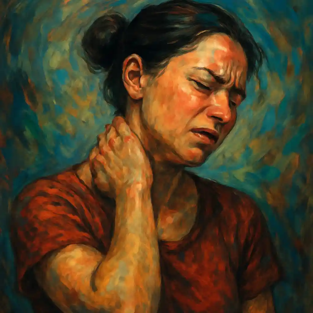 Fast Stress Induced Neck Tension For: 4 7 8 Breathing Stops