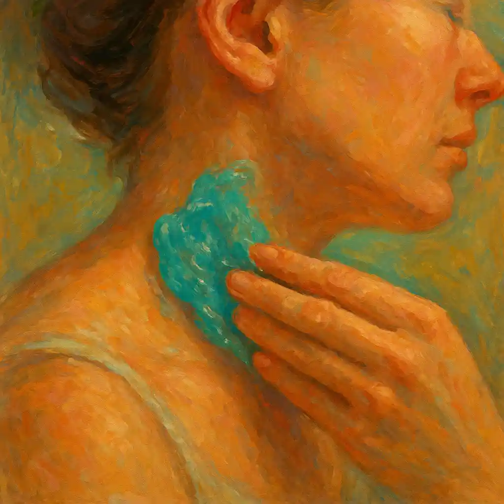 Gels Melt Away Neck Tightness To: Anti Inflammatory Topicals