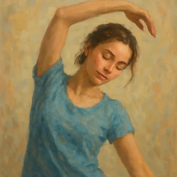 Gentle Side Stretch for Neck Pain Relief Daily: A Simple Routine for Seniors