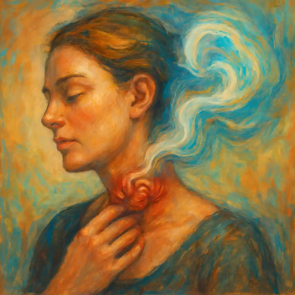 How Mindfulness Visualization Melts Neck Knots