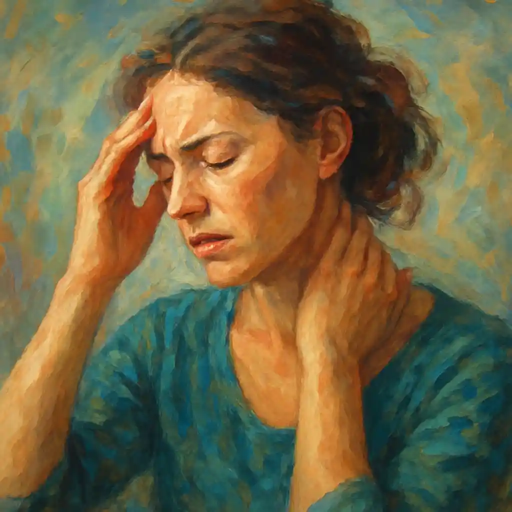 Natural Relief Migraine Triggered Neck Pain Breathing With From