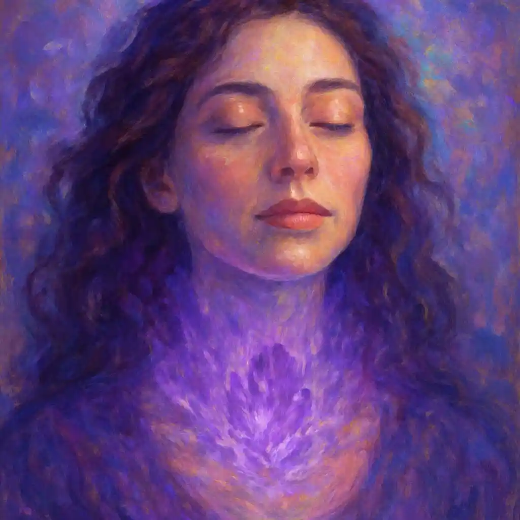 Place This Soothing Neck Tension Vibes For: Amethyst Aura