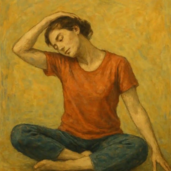Seated Stretch Side for Neck Stiffness: Instant Relief While Sitting