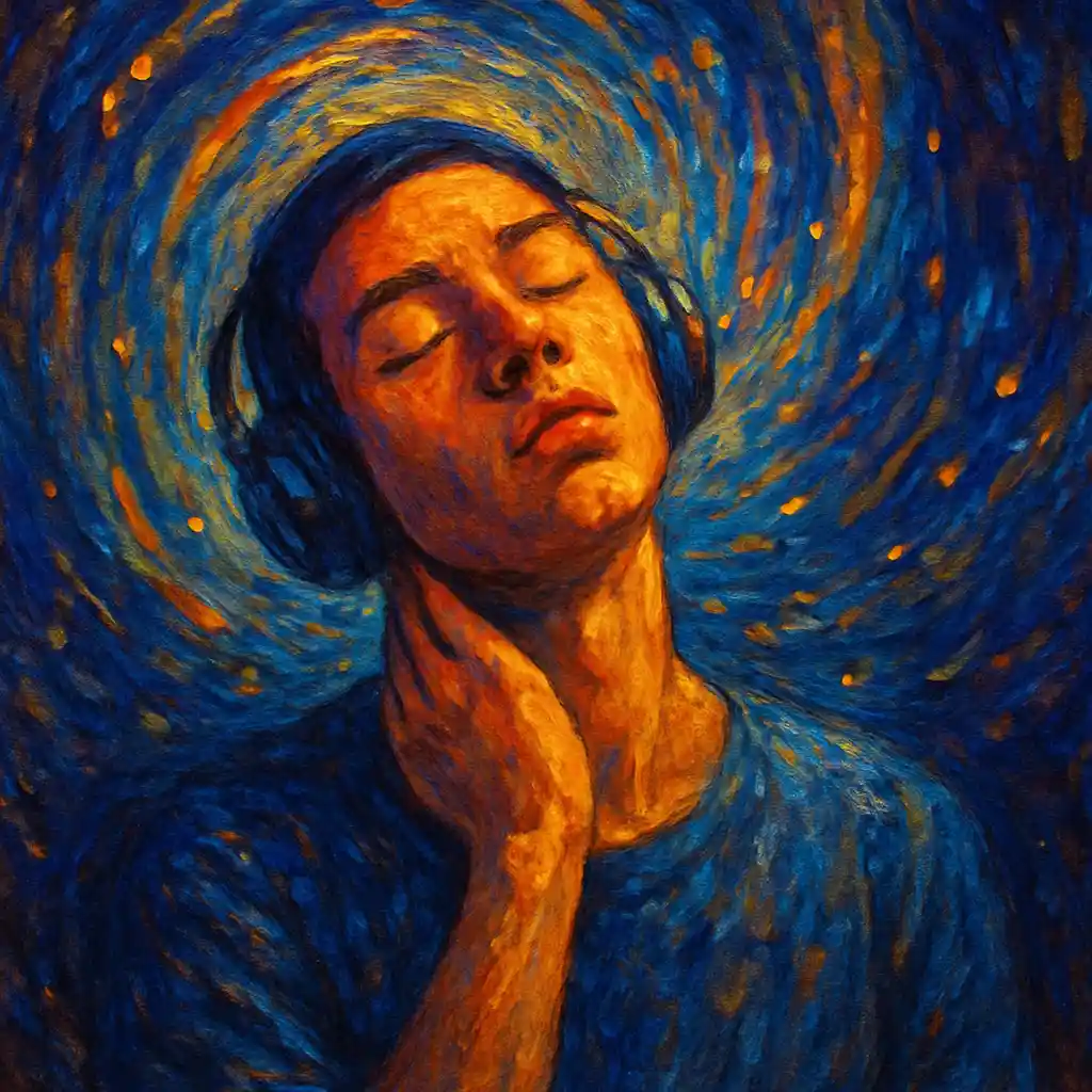 Strain Neck Induced-Sleep Release To Beats: Magic Binaural Overnight